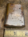 The Cleveland Motorcycle Lighter 1900's Advertisement Toledo Oh Vtg Match Safe!