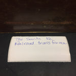 vintage the santa fe kf industries dual train transformer untested 60 cycles