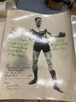 Vtg Collection Boxing Pictures Autographs 1920's Scrapbook Personal notes Articl