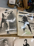 Vtg Collection Boxing Pictures Autographs 1920's Scrapbook Personal notes Articl