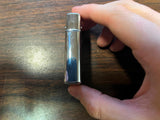 VTG 1980s Made in Japan Sarome II Polished Chrome Cigarette Lighter
