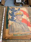 Vtg Collection Boxing Pictures Autographs 1920's Scrapbook Personal notes Articl