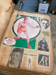 Vtg Collection Boxing Pictures Autographs 1920's Scrapbook Personal notes Articl