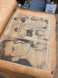 Vtg Collection Boxing Pictures Autographs 1920's Scrapbook Personal notes Articl