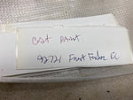 Front Fender Factory Custom Paint Black White Red Flames Harley FLH Bagger 2013<