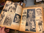 Vtg Collection Boxing Pictures Autographs 1920's Scrapbook Personal notes Articl