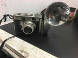 Vintage Camera Lot1 Kodak Signet 40 box Polaroid land Camera W/ Electronic flash