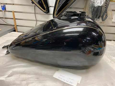 Charcoal Gas Tank Harley FLH Street Road Glide 2008^ Bagger Factory Paint Nice!