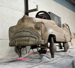 Vtg 1940's Pontiac Murray Station Wagon Pedal Car Unrestored Original Survivor!