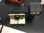 Vintage Camera Lot1 Kodak Signet 40 box Polaroid land Camera W/ Electronic flash