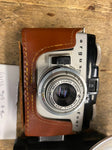 Vtg Argus Camera Film A-four W flash cover 35mm Brown Leather Case Photography