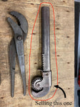 Vtg Craftsman Self Adjustin Wrench USA Tools Service station Garage Auto Plumber