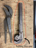 Vtg Craftsman Self Adjustin Wrench USA Tools Service station Garage Auto Plumber