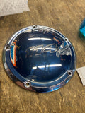 CHROME DERBY CLUTCH COVER HARLEY M8 SOFTAIL TOURING FLH 25700389 OEM 114