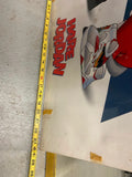 Vtg Space Jam Movie Advertising Poster Bugs Bunny Air Jordan Nike Shoes Store!