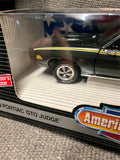 vtg 1994 ERTL American muscle 1969 Pontiac GTO Judge green diecast 1:18 scale