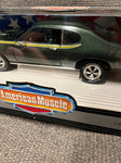 vtg 1994 ERTL American muscle 1969 Pontiac GTO Judge green diecast 1:18 scale