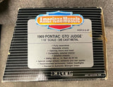 vtg 1994 ERTL American muscle 1969 Pontiac GTO Judge green diecast 1:18 scale