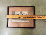 VTG antique 1908 Clarksburg School Portfolio Framed Picture 9.5X12 class picture