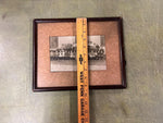 VTG antique 1908 Clarksburg School Portfolio Framed Picture 9.5X12 class picture