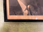 VTG antique 1930s Forward With Roosevelt FDR Campaign poster & framed picture