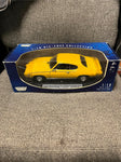 vtg MOTORMAX 1969 Pontiac GTO Judge yellow diecast 1:18 scale