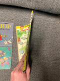 vtg Lot of 2 Dell Comics Bugs Bunny and Tip Top comics Peanuts