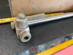 1930's Beer Tap Rite System Fort Pit Handle Antique Valve Pump Guage Brass Valve