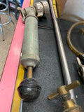 1930's Beer Tap Rite System Fort Pit Handle Antique Valve Pump Guage Brass Valve