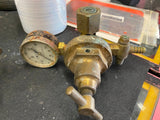 1930's Beer Tap Rite System Fort Pit Handle Antique Valve Pump Guage Brass Valve