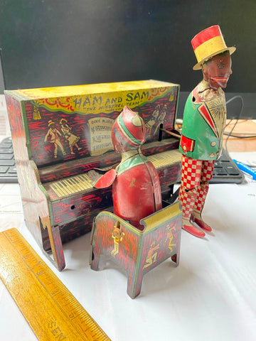 DO NOT LIST ON EBAY! Antique Ham & Sam The Minstrel Team