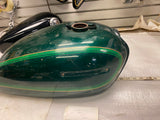 Factory Paint Gas Fuel Tank Kawasaki KZ750 B Green New? old stock