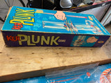 Vtg 1967 Kerplunk Game Ideal~Original Box Cat eye marbles Skill Fun for all!