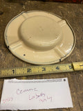 Vtg 1940's Porcelain Ashtray Labatts Beer Ale Advertising Sign Man Cave Lager