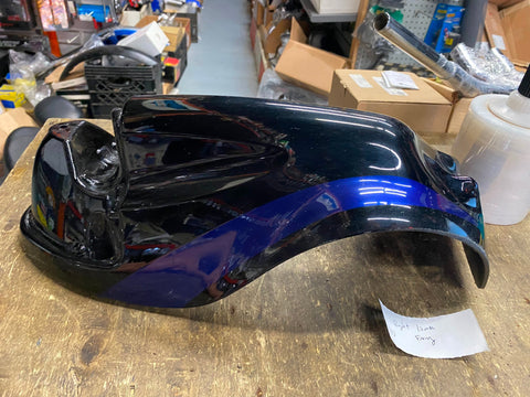 Fairing Lower Harley Ultra Classic CVO Glide Black Blue Stripe OEM Harley Factor