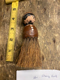 Vtg Shaving Creme soap Brush 1920's Straight Razor Barber Shop Cup Antique!