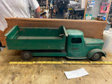 Vtg 1930's Struckto Tin Toy Truck 21" Dump Orig Paint Nice Box Construction Vehi