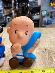 Vtg 1966 Peanuts Lucy Linus Doll Syndicate inc Lot Charles Schwatz Squeak toys