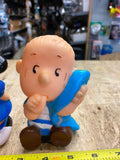 Vtg 1966 Peanuts Lucy Linus Doll Syndicate inc Lot Charles Schwatz Squeak toys