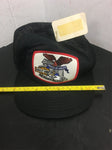 Vintage Clothing Harley Davidson Anchorage Alaska Black Polyester Baseball Cap!