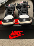 Nike Men's Air Jordan 1 Retro Gym Red 555088-061 White Black Sail Sz 9.5 Chicago