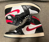 Nike Men's Air Jordan 1 Retro Gym Red 555088-061 White Black Sail Sz 9.5 Chicago
