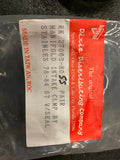 Stainless Intake Clamp Seal Set Harley Shovelhead Ironhead 1978-1984 27063-80