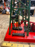 Lionel Oil derrick pumper no. 455 Buildings Bridges Display Post War Very Nice!