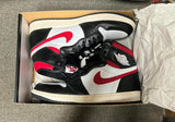 Nike Men's Air Jordan 1 Retro Gym Red 555088-061 White Black Sail Sz 9.5 Chicago