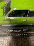 vtg Motor Max American Classics 1969 Pontiac Judge green 1/18 diecast car