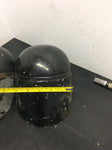 Vintage black metal electric lights red sealed beam railroad equipment train