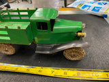 Antique Huckster Flatbed Truck Toy Tin Structo Buddy L 1920's Vint Pressed Steel