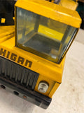vtg Made in USA Nylint Michigan Shovel Crane yellow with bucket construction