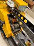 vtg Made in USA Nylint Michigan Shovel Crane yellow with bucket construction